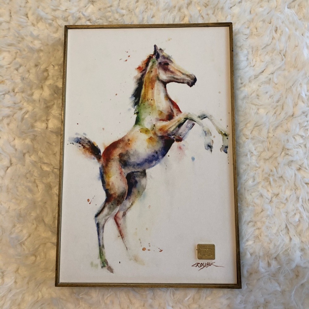 Ambition Foal Wall Art by Dean Crouser